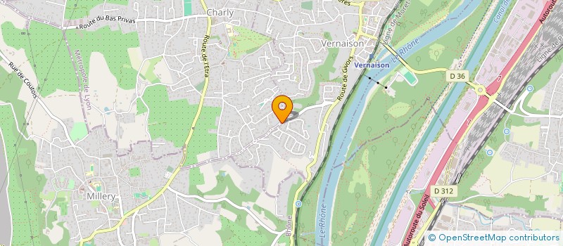 localisation de l'entreprise SWISSCRU FRANCE  VERNAISON