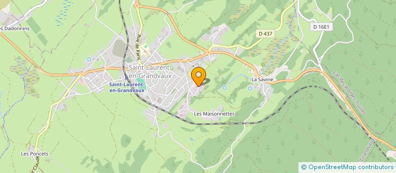 localisation de l'entreprise SWISSHOSES à SAINT-LAURENT-EN-GRANDVAUX