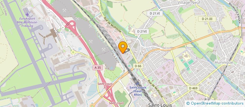 localisation de l'entreprise SWISSLINE PROMOTION  SAINT-LOUIS