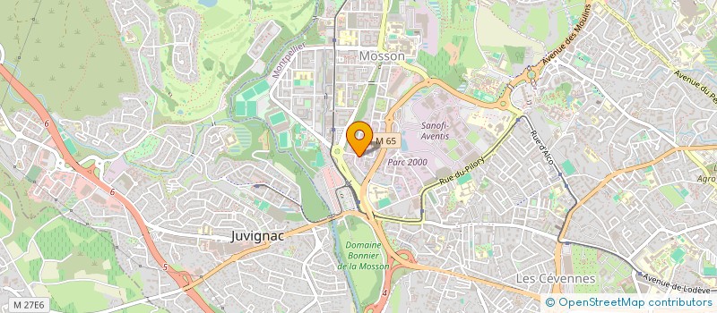 localisation de l'entreprise SWITCH à MONTPELLIER