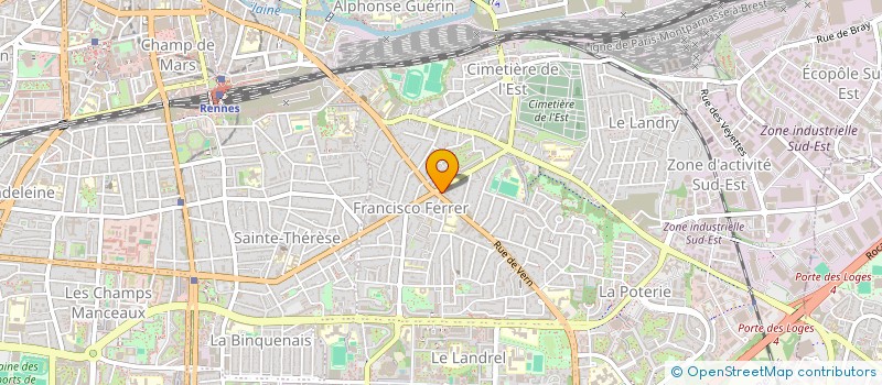 localisation de l'entreprise SWITCH à RENNES