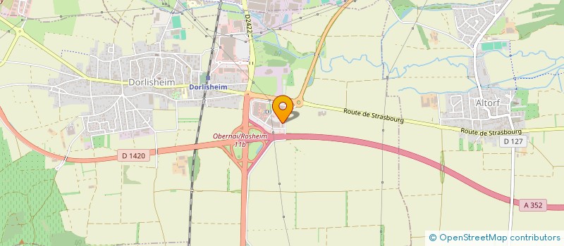 localisation de l'entreprise SWITCH BOWLING  DORLISHEIM