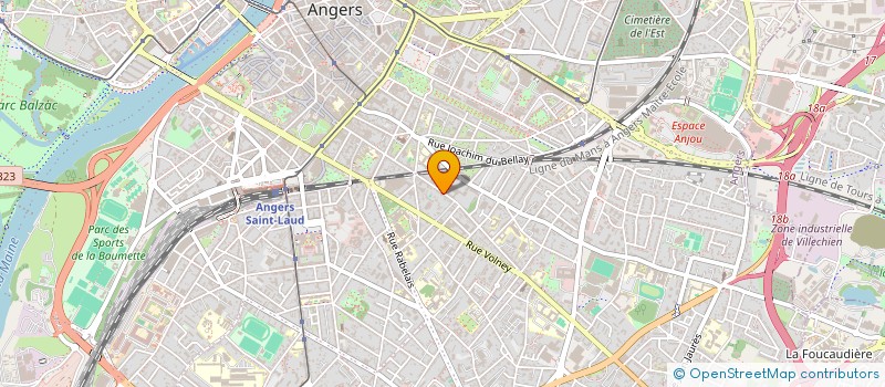 localisation de l'entreprise SWITCH-FX à ANGERS