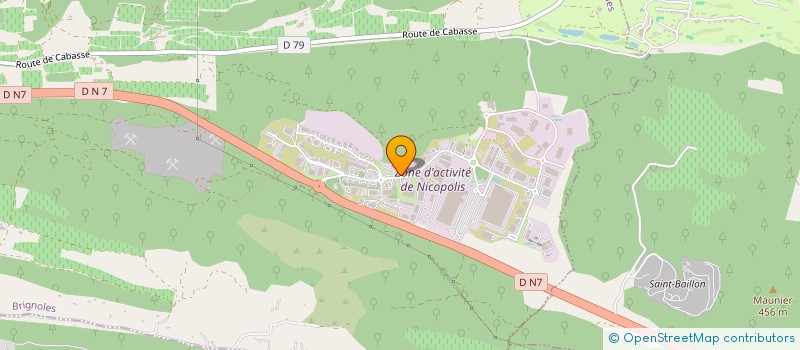 localisation de l'entreprise SWITCH RACING  BRIGNOLES