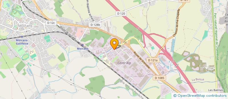 localisation de l'entreprise SWITCH TECHNOLOGIES INTERACTIVES à MOIRANS