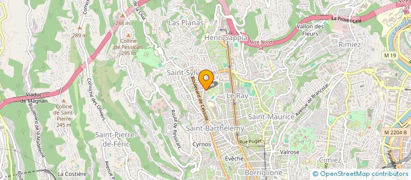 localisation de l'entreprise SWITCHCODE à NICE