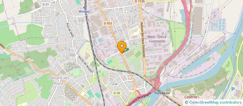 localisation de l'entreprise SWITCHCOM EST à METZ