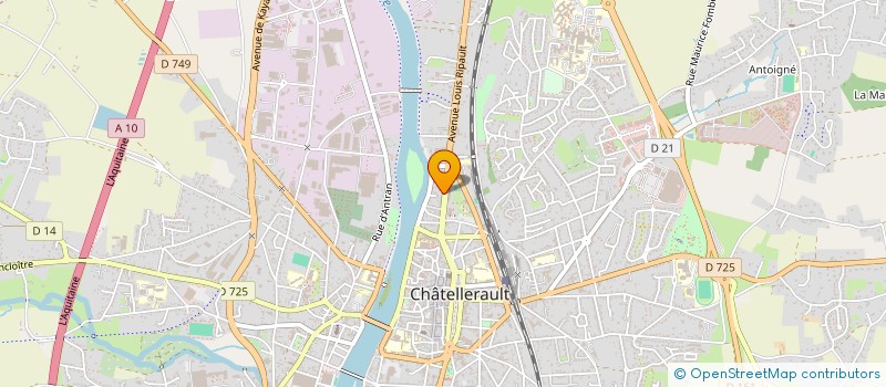 localisation de l'entreprise SWITCHERO  CHATELLERAULT