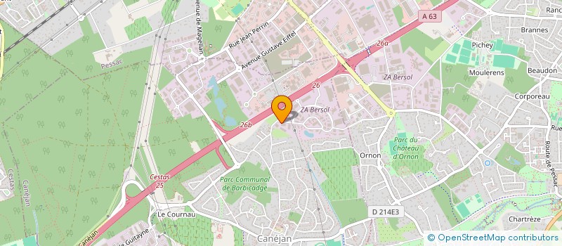 localisation de l'entreprise SWITCHESS à PESSAC