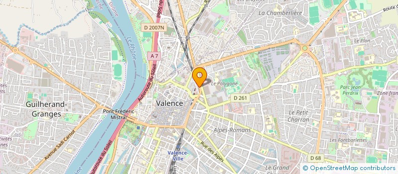 localisation de l'entreprise SWITCHFORM RESEAU à VALENCE
