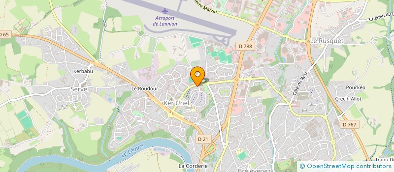 localisation de l'entreprise SWITCHING SOFT à LANNION