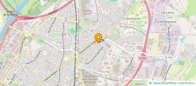 localisation de l'entreprise SWIVENOO à ANGERS