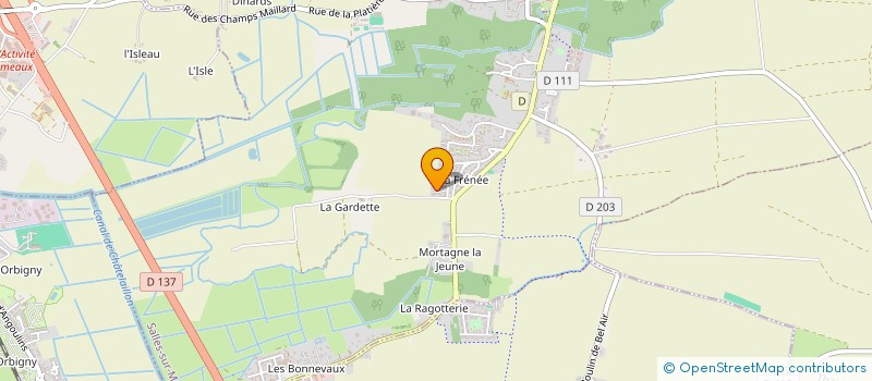 localisation de l'entreprise SWOB  SALLES-SUR-MER