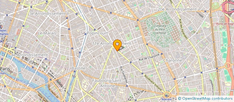 localisation de l'entreprise SWORD CAPITAL  PARIS