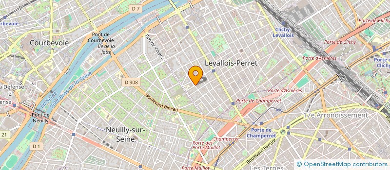 localisation de l'entreprise SWOT COMMUNICATION à LEVALLOIS PERRET