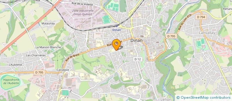 localisation de l'entreprise SWP CONSULTING à DINAN