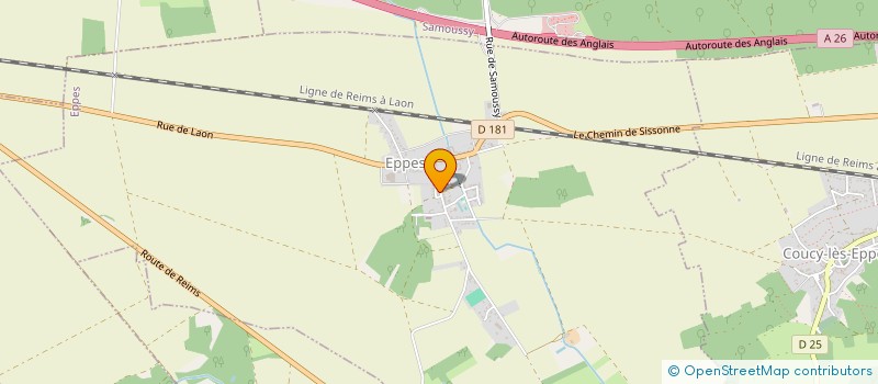 localisation de l'entreprise SWR  EPPES