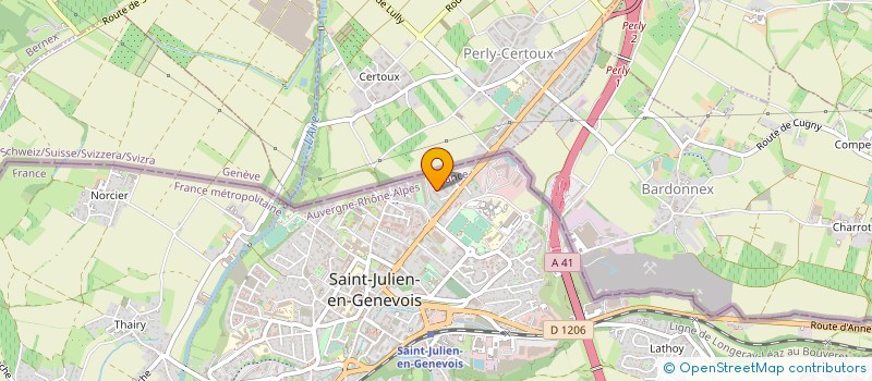 localisation de l'entreprise SWR IMMO  VEIGY-FONCENEX