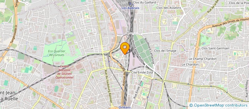 localisation de l'entreprise SWR-PRO à ORLEANS