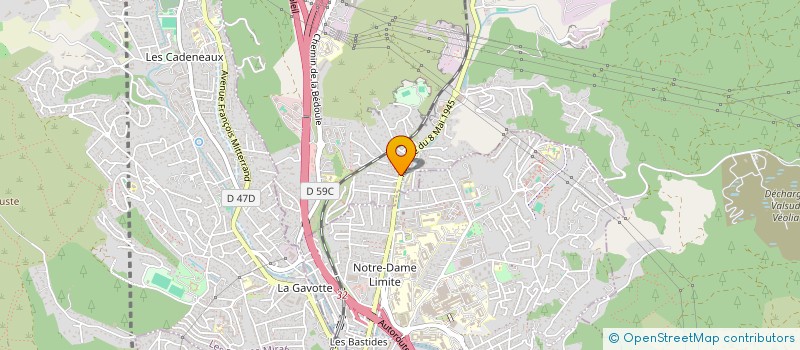 localisation de l'entreprise SWS à SEPTEMES-LES-VALLONS