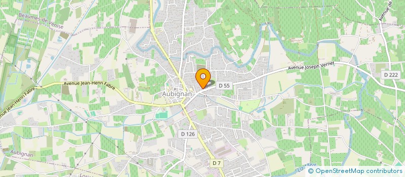 localisation de l'entreprise SWS  AUBIGNAN