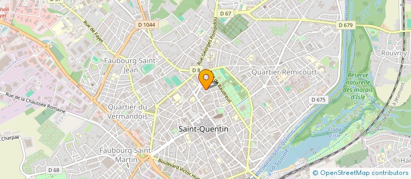 localisation de l'entreprise SWT CORPORATE  SAINT QUENTIN