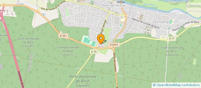 localisation de l'entreprise SWT IMMO  PONT-DE-L'ARCHE