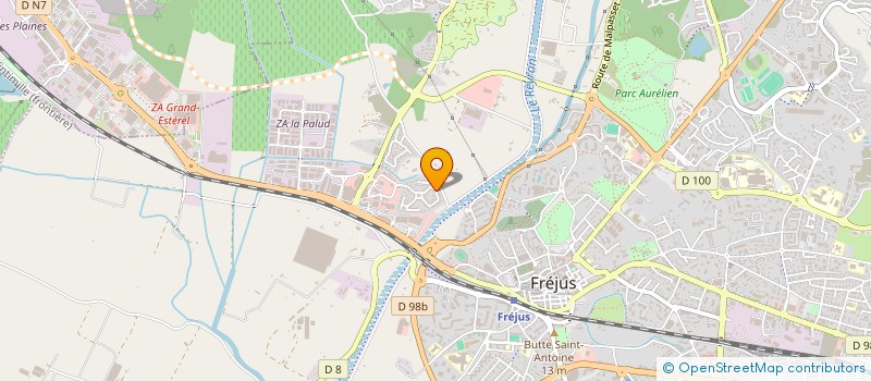 localisation de l'entreprise SWU : FORMATION, COACHING & CONSULTING  FREJUS