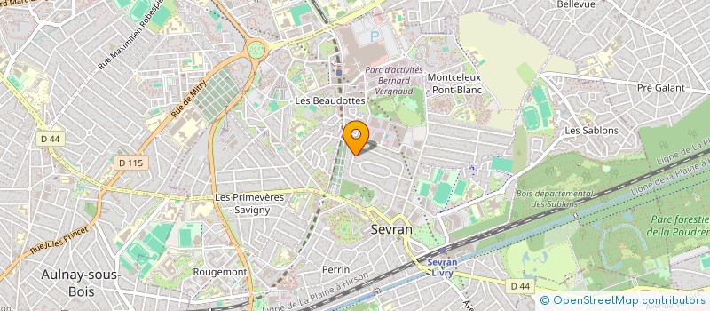 localisation de l'entreprise SWYLA à SEVRAN