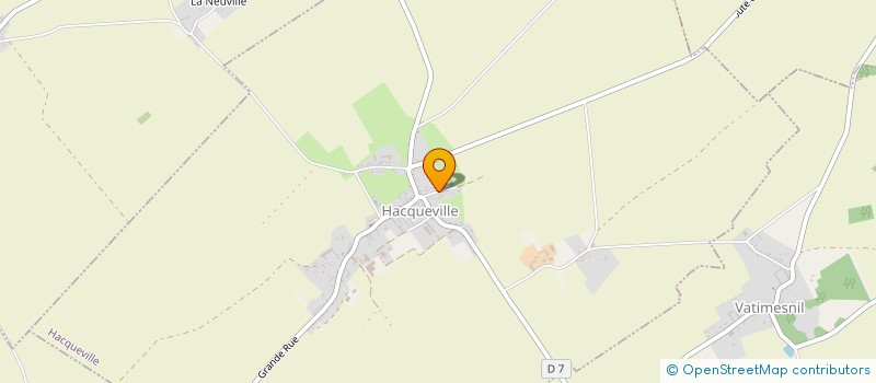 localisation de l'entreprise SXBO  HACQUEVILLE