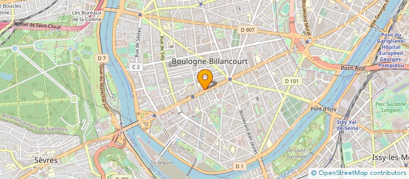 localisation de l'entreprise SXD à COURBEVOIE
