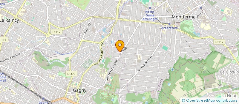 localisation de l'entreprise SXLCG à GAGNY