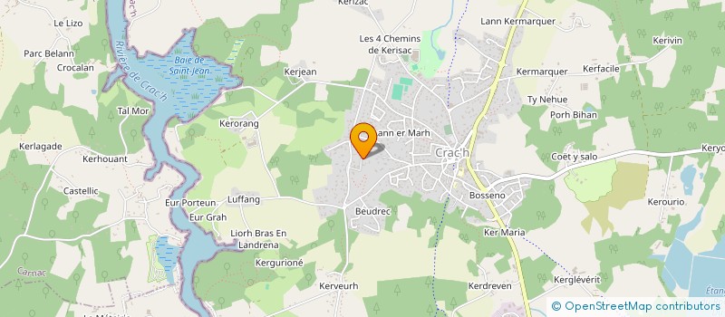 localisation de l'entreprise SXM  CRACH