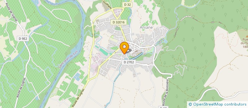 localisation de l'entreprise SXM  ANIANE