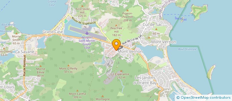 localisation de l'entreprise SXM EXPERTISE  SAINT MARTIN