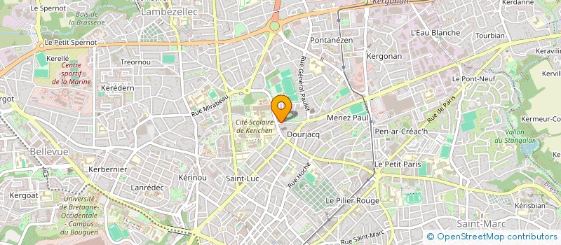 localisation de l'entreprise SXT29  BREST