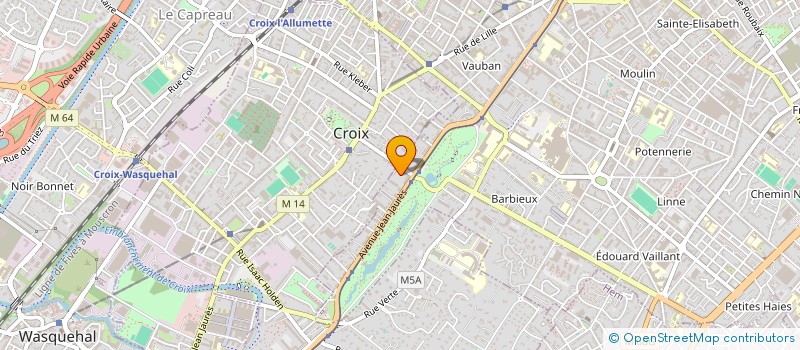 localisation de l'entreprise SY 19  ROUBAIX