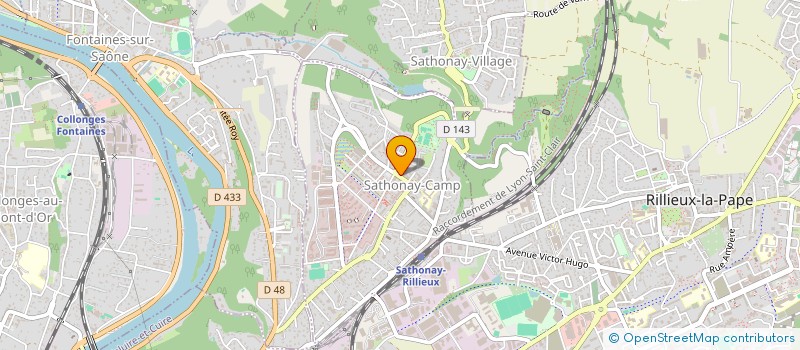 localisation de l'entreprise SY 69 à SATHONAY-CAMP