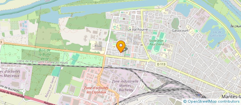 localisation de l'entreprise SY  MANTES-LA-JOLIE