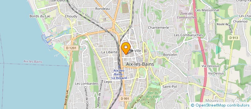 localisation de l'entreprise SY AZAGURY à AIX-LES-BAINS