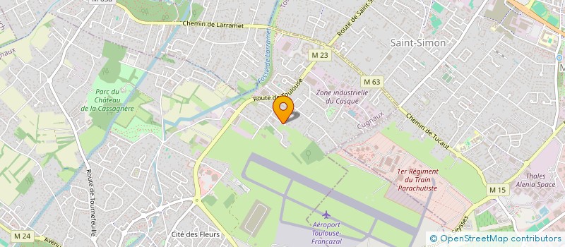 localisation de l'entreprise SY BAT à CUGNAUX