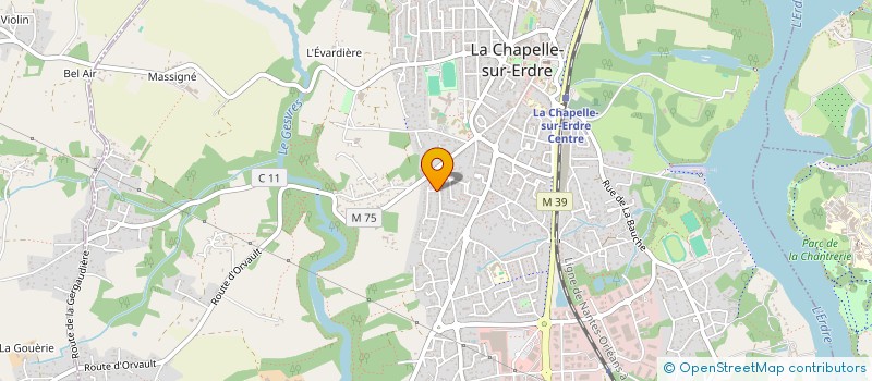 localisation de l'entreprise SY CONCEPT à LA CHAPELLE-SUR-ERDRE