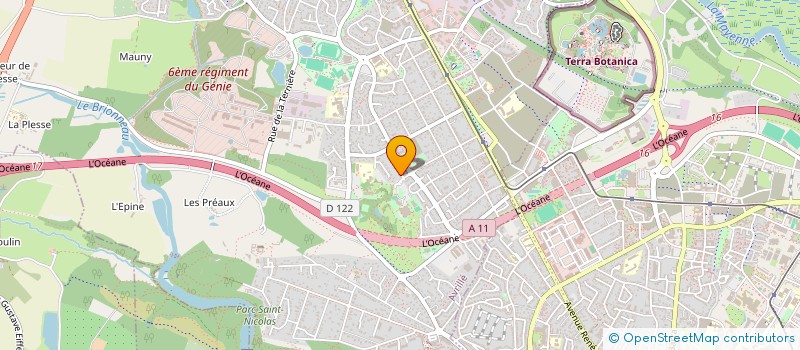 localisation de l'entreprise SY FARO à AVRILLE