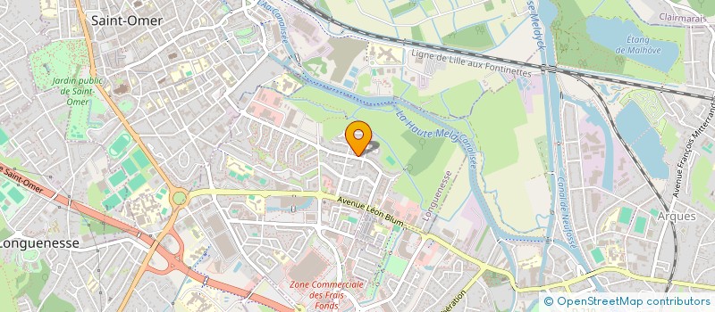 localisation de l'entreprise SY IMMO  LONGUENESSE