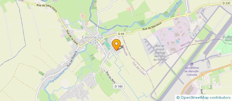 localisation de l'entreprise SY INVESTISSEMENT  CALONNE-SUR-LA-LYS