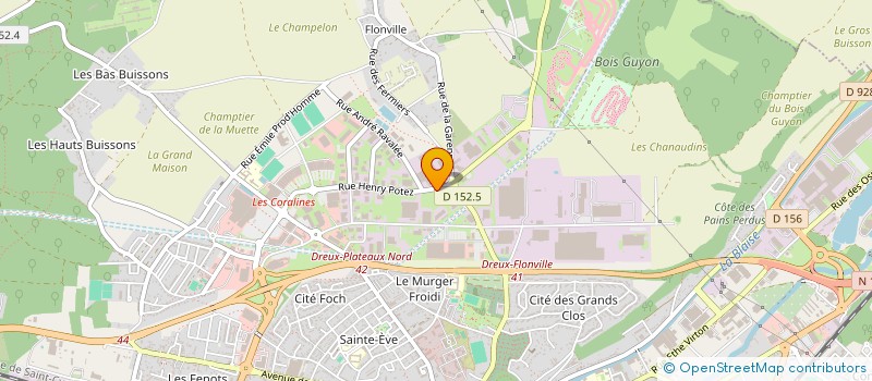 localisation de l'entreprise SY.SERVICE à VERNOUILLET