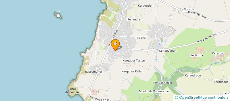 localisation de l'entreprise SYA 29  PLOUARZEL