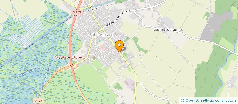 localisation de l'entreprise SYA  SAINT-AGNANT