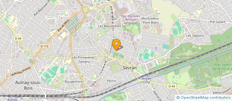 localisation de l'entreprise SYA IMMO  SEVRAN