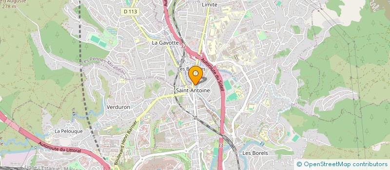 localisation de l'entreprise SYA PROJECT à MARSEILLE